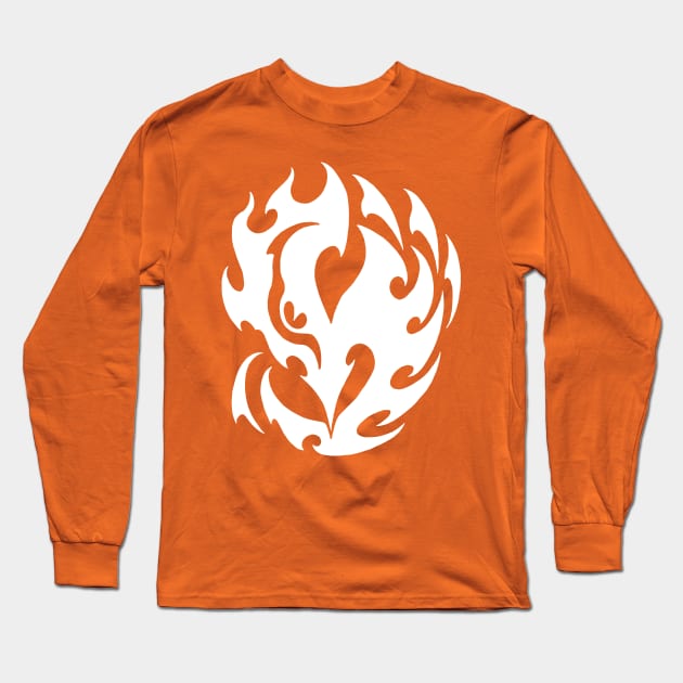 Dragon Fire Long Sleeve T-Shirt by Madhav